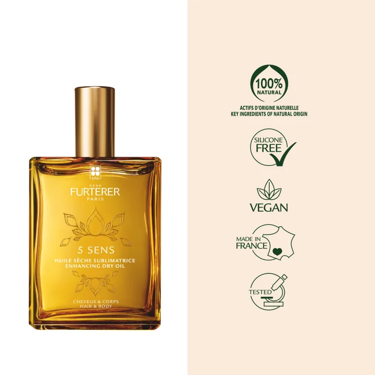 Rene Furterer 5 Sens Olio Sublimatore Corpo e Capelli - Formato: 100 ml