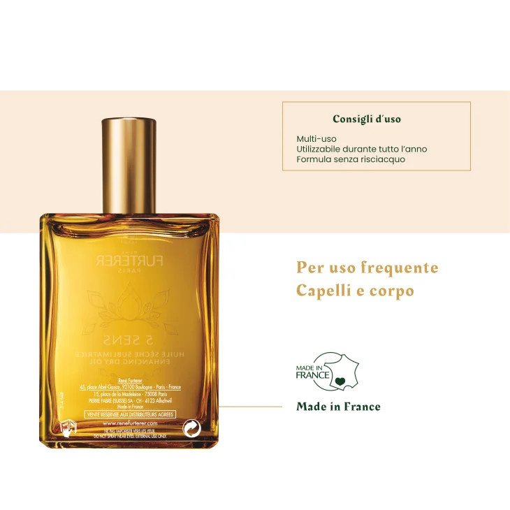 Rene Furterer 5 Sens Olio Sublimatore Corpo e Capelli - Formato: 100 ml