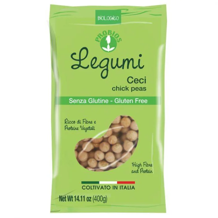 Probios Legumi Ceci biologici senza glutine 400 g