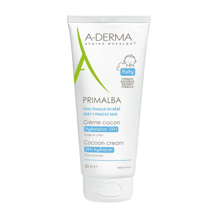 A-Derma Primalba Cocon 24H Crema Idratante Pelle Fragile - Formato: 200 ml