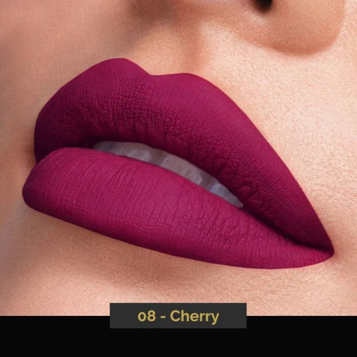Infinity Make Up Matt&Fix Lipcolor - colori infinity: 08- Cherry