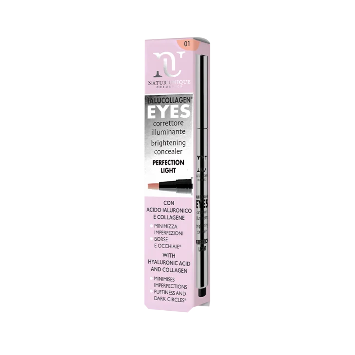 Natur Unique Ialucollagen Eyes Correttore Illuminante - Colore: 01