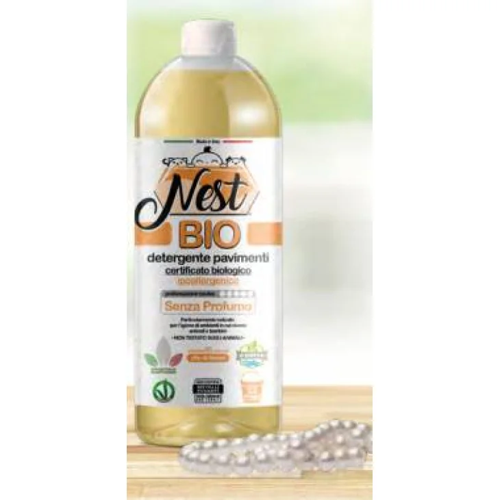 Mast Nest Bio Detergente Pavimenti Biologico 1 Litro - Profumazione: Senza Profumo