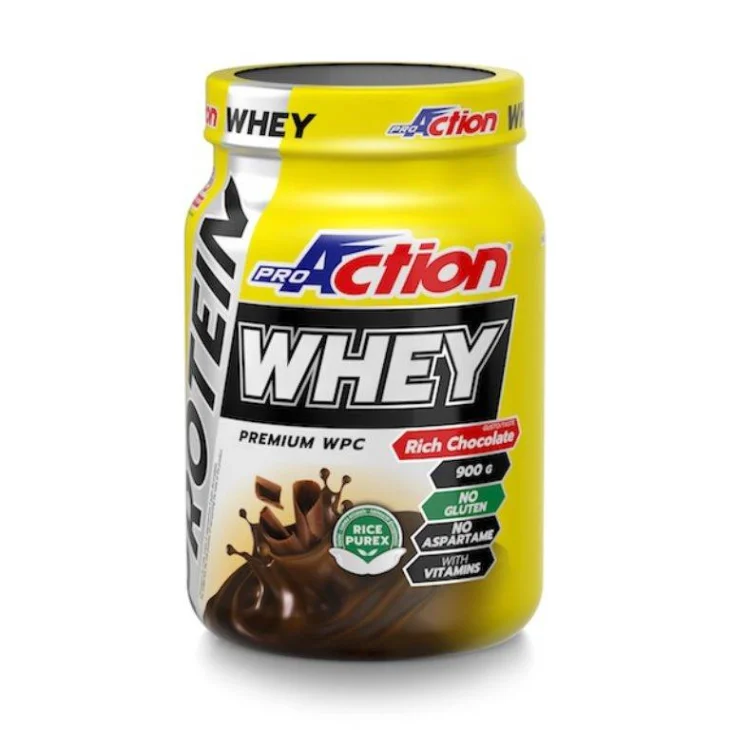 ProAction Protein Whey Integratore di proteine 900 g