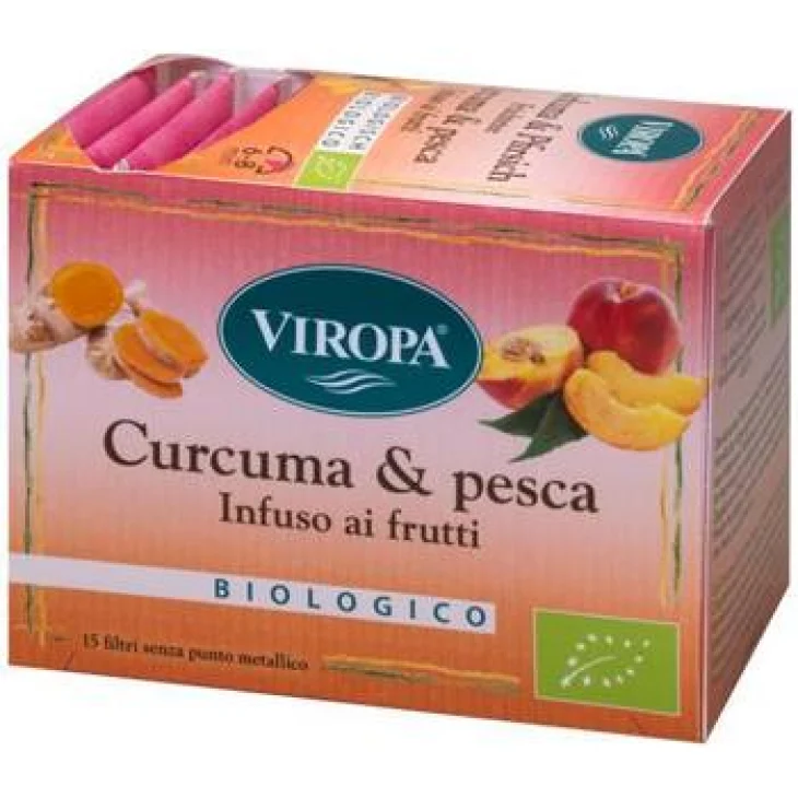 Viropa Curcuma & Pesca Infuso biologico 15 bustine