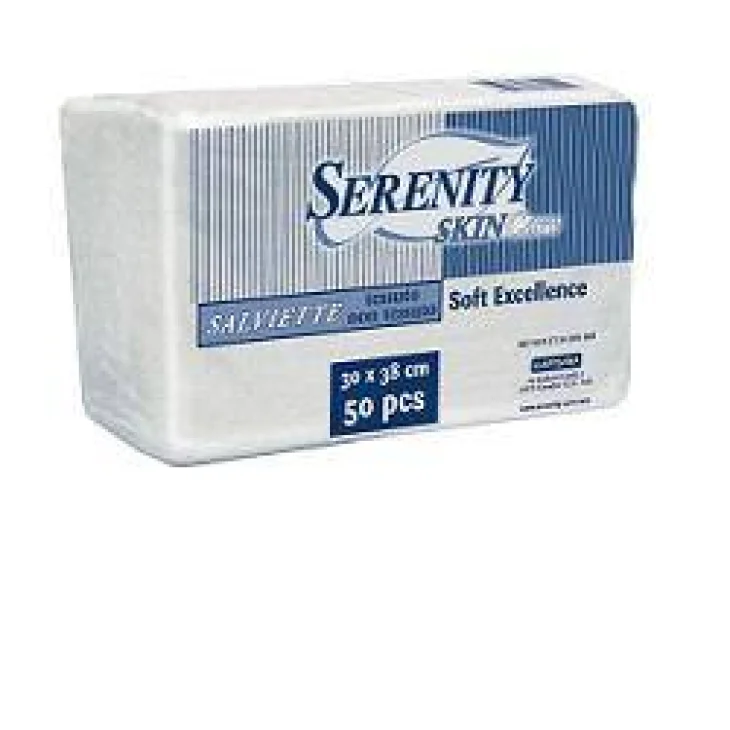 Serenity Skincare Soft Excellence Salviette Carta 50 pezzi