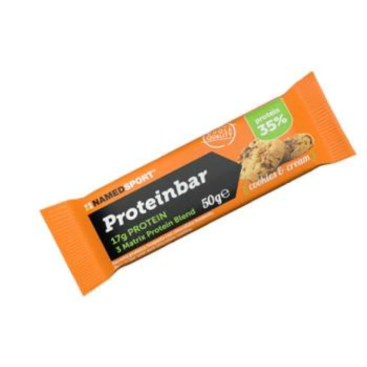 Named Sport Proteinbar Cookies & Cream Barretta proteica 50 g