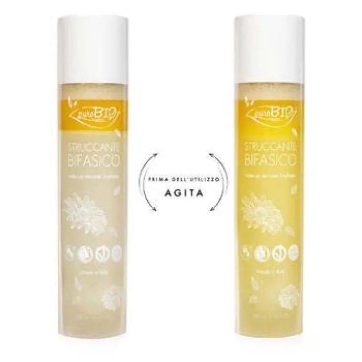 Purobio Cosmetics Struccante Bifasico Delicato 120 ml