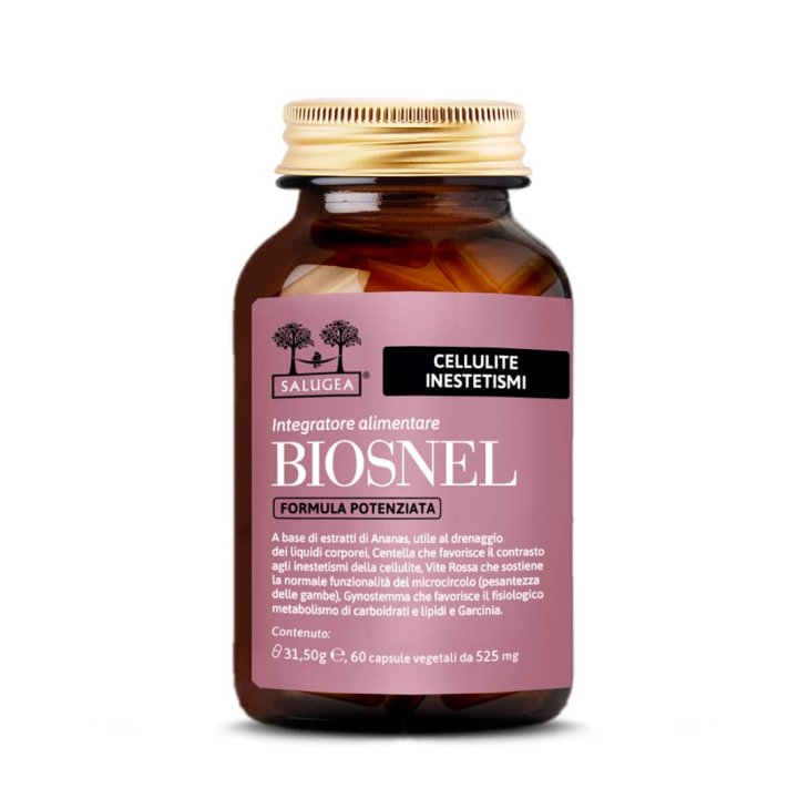 Salugea Biosnel Formula Potenziata Integratore Per Contrastare la Cellulite 60 capsule