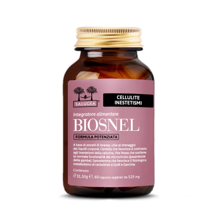 Salugea Biosnel Formula Potenziata Integratore Per Contrastare la Cellulite 60 capsule