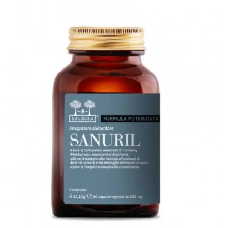 Salugea Sanuril Integratore Prevenzione Cistite 60 Capsule