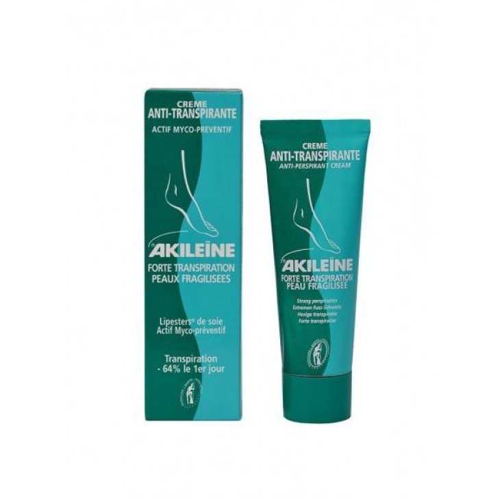 Akileine Crema Verde Anti Traspirante Piedi