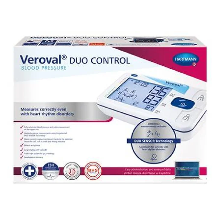 Hartmann Veroval Duo Control Misuratore Di Pressione