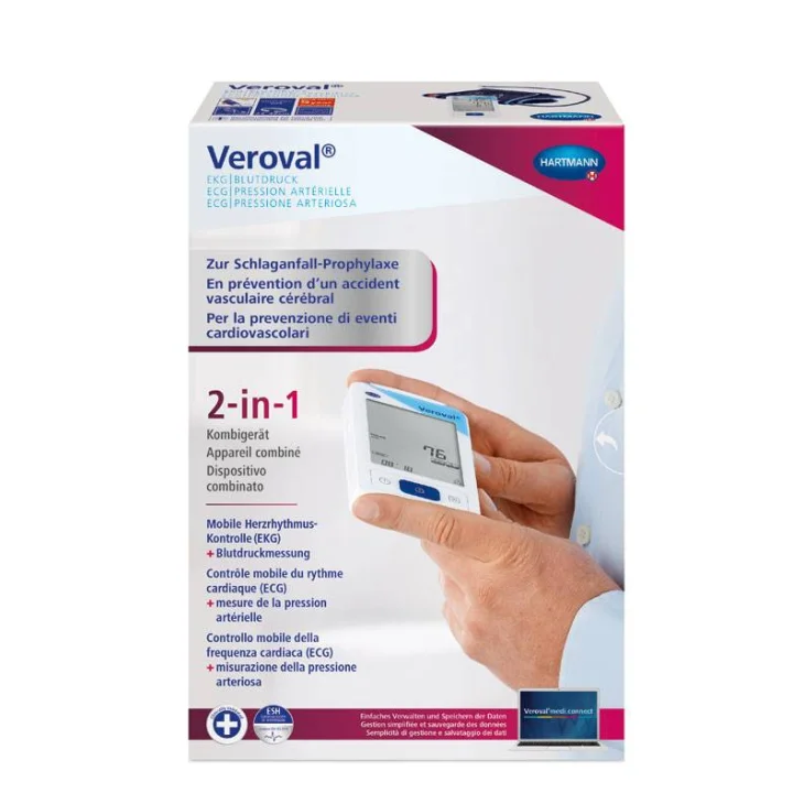 Hartmann Veroval ECG Misuratore Di Pressione Da Braccio