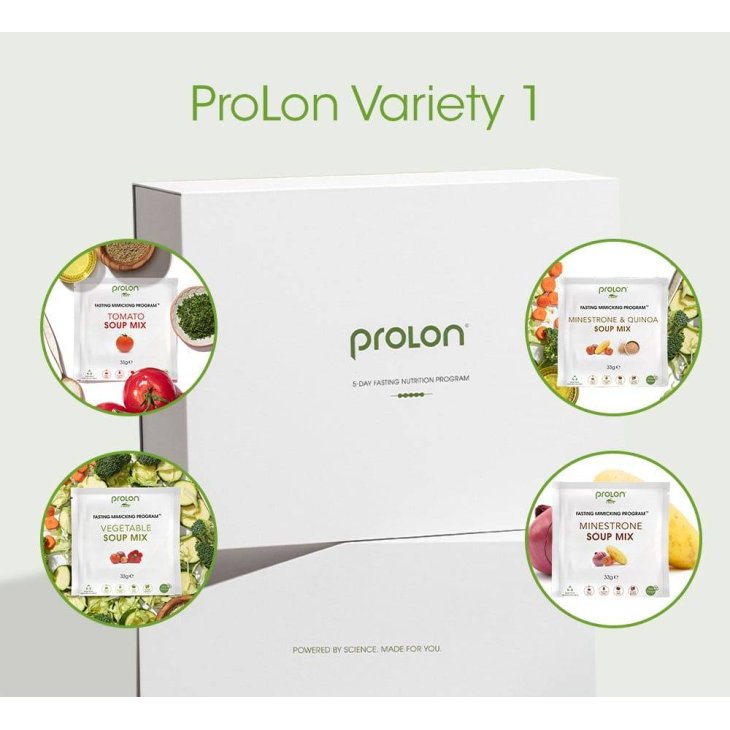 ProLon Mima Digiuno Programma Alimentare 5 Giorni Varietà 1