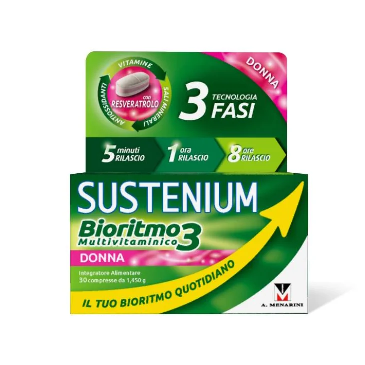 Sustenium Bioritmo3 Donna Integratore Multivitaminico