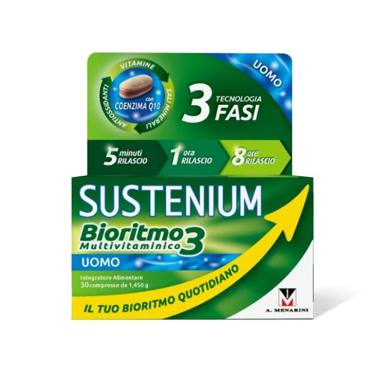 Sustenium Bioritmo3 Uomo Integratore Multivitaminico