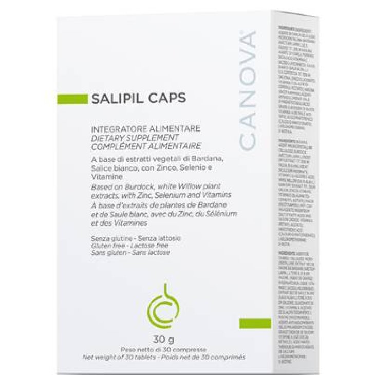 Canova Salipil Integratore Per La Pelle 30 compresse