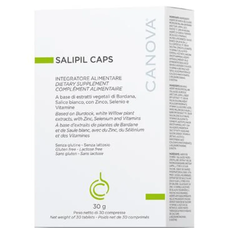 Canova Salipil Integratore Per La Pelle 30 compresse