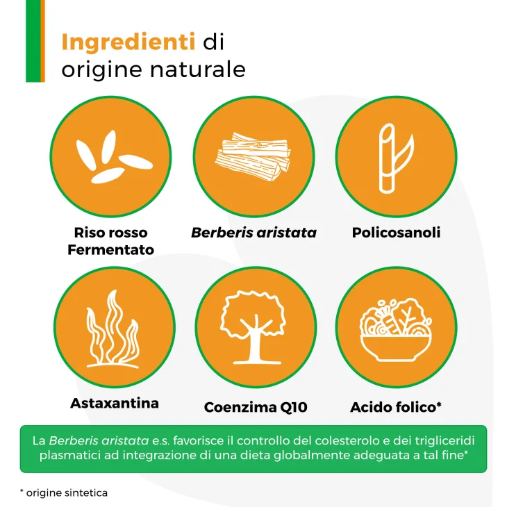 ArmoLipid Plus Integratore Per Colesterolo e Trigliceridi 30 compresse