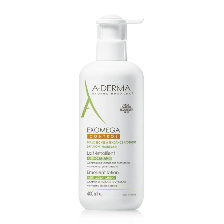 A-Derma Exomega Control Latte Emolliente Anti-Prurito 400 ml