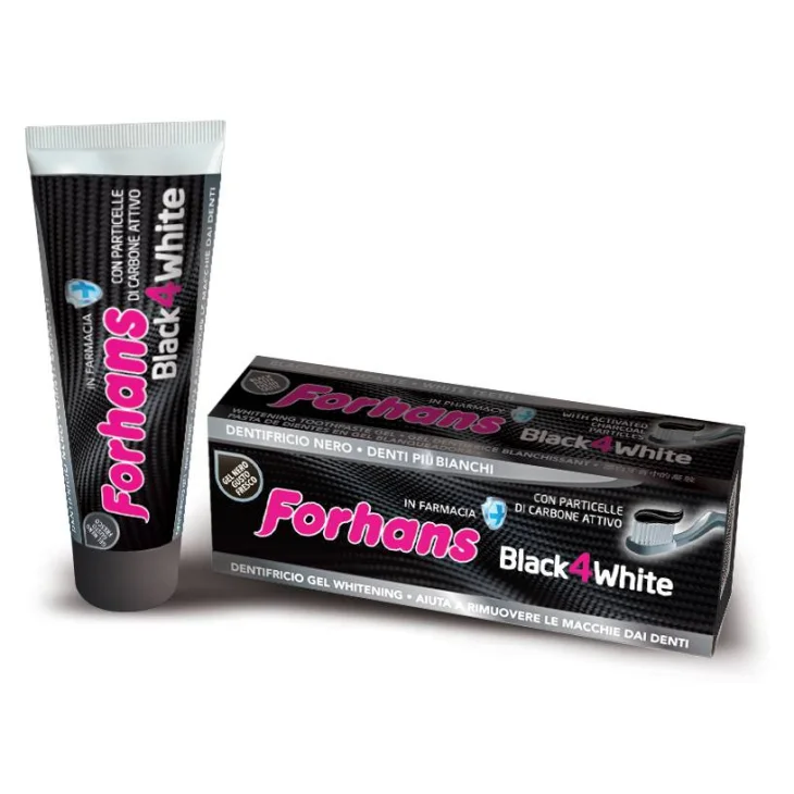 Forhans Black4White Dentifricio