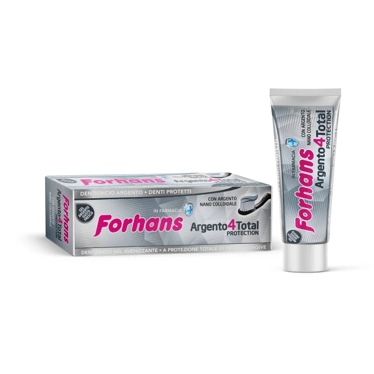 Forhans Silver4White Dentifricio 75 ml
