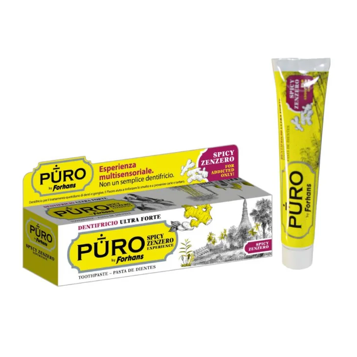 Forhans Puro Spicy Gusto Zenzero Dentifricio 75 ml