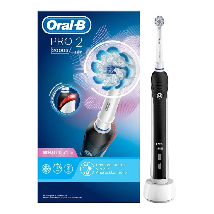 Braun Oral-B PRO 2 2000S Sensi Ultrathin Spazzolino Elettrico Ricaricabile