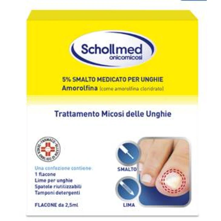 Schollmed Onicomicosi 5% Smalto Medicato per Unghie