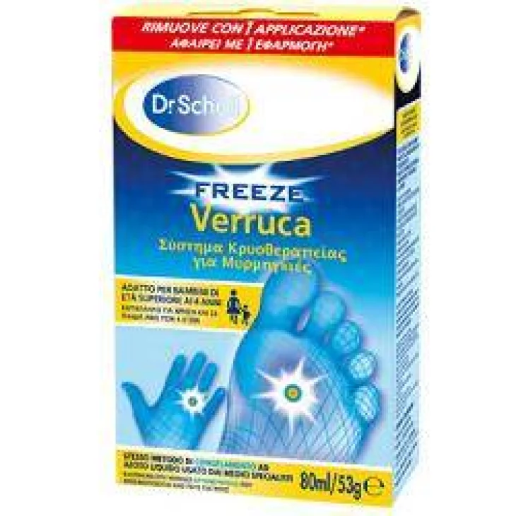 Scholl Freeze Sistema Di Rimozione A Freddo Delle Verruche