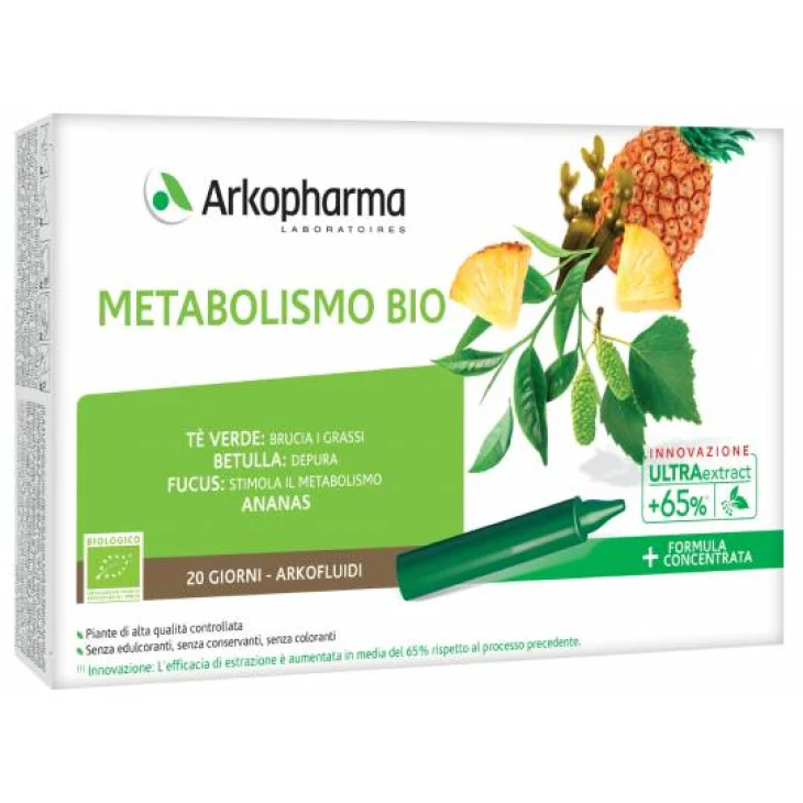Arkopharma Arkofluidi Metabolismo Bio Integratore Snellente