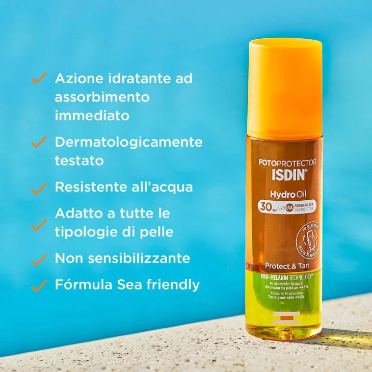 Isdin Fotoprotector Hydro Oil SPF 30 200 ml