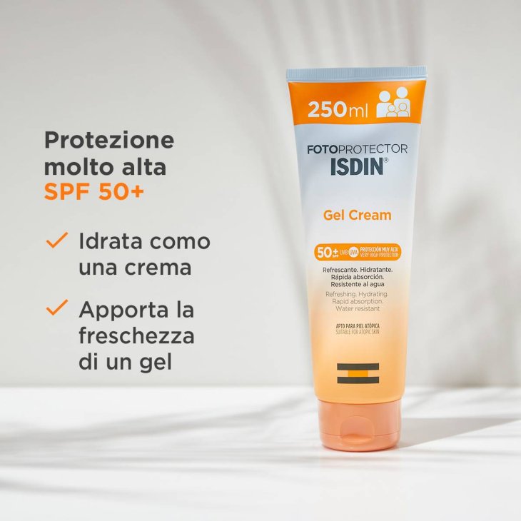 Isdin Fotoprotector Gel Cream SPF 50 250 ml