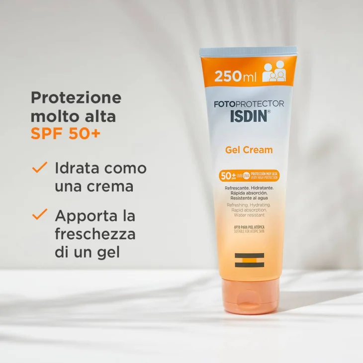 Isdin Fotoprotector Gel Cream SPF 50 250 ml