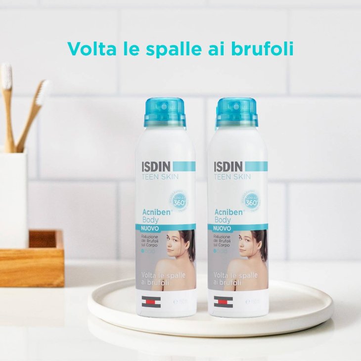 Isdin Acniben Body Spray Antiacne Brufoli sul Corpo 150 ml