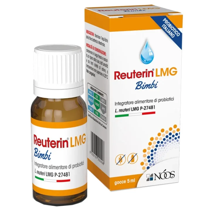 Noos Reuterin LMG Bimbi Gocce Fermenti Lattici 5 ml Noos Reuterin LMG Bimbi Gocce Fermenti Lattici 5 ml