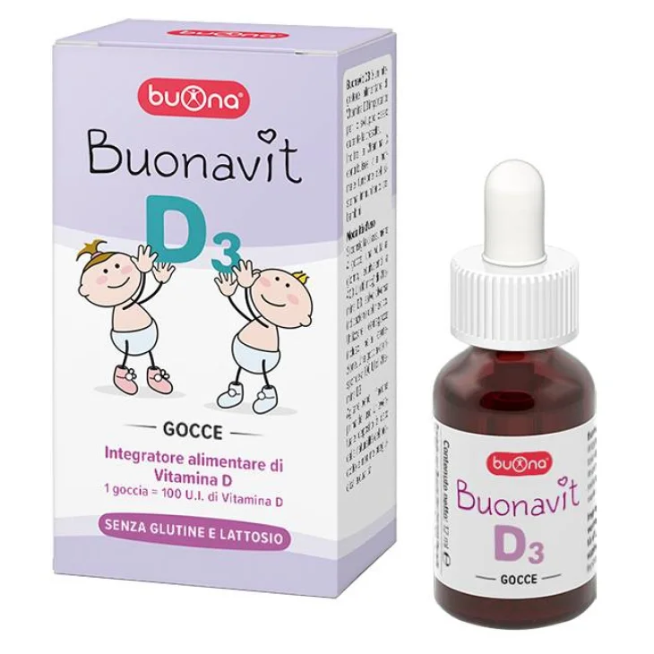Buonavit D3 Integratore Vitamina D3 per Bambini