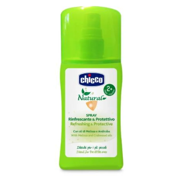 Chicco Natural Spray Rinfrescante e Protettivo Antizanzare