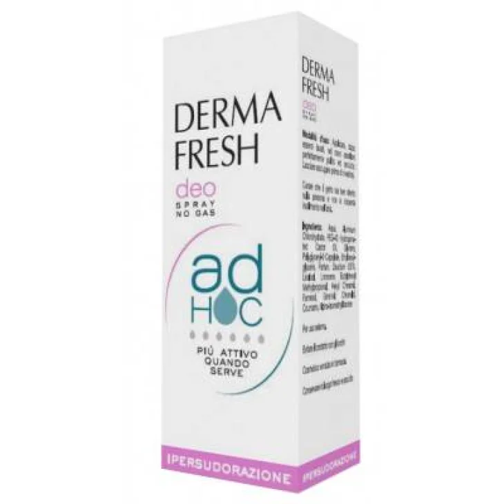 Dermafresh Ad Hoc Pelli Sensibili Deodorante contro ipersudorazione 100 ml