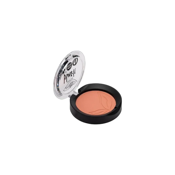 Purobio Cosmetics Blush Rosa Corallo Matte a Lunga Tenuta