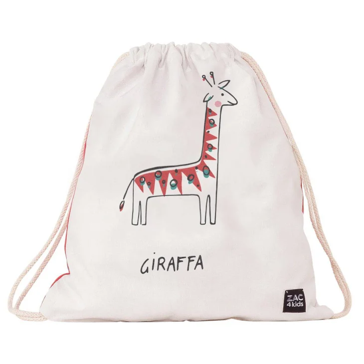 Zac 4 Kids Zaino Fantasia Giraffa