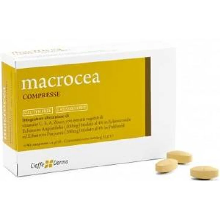 Cieffe Derma Macrocea Integratore per il sistema immunitario 40 compresse
