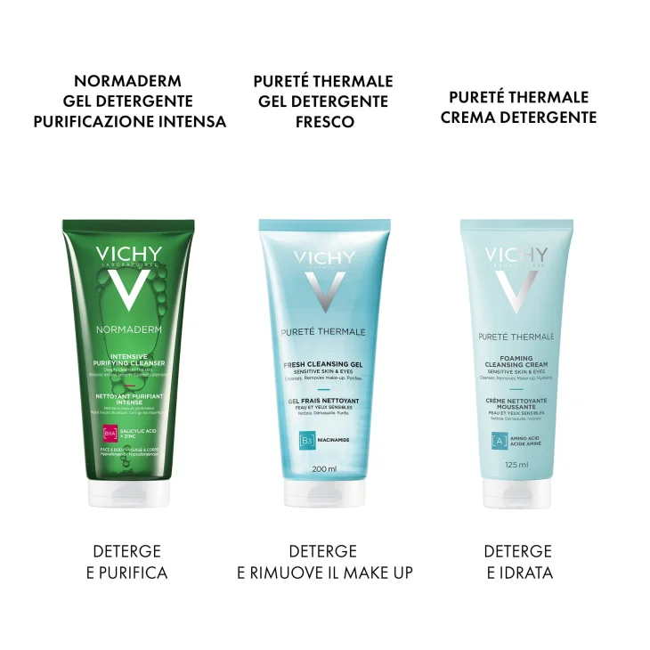 Vichy Normaderm Phytosolution Gel Detergente Purificante 200 ml