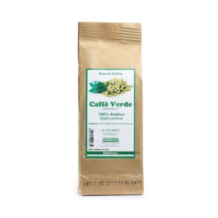 ErbaVoglio Caffè Verde Bio in Grani Contusi