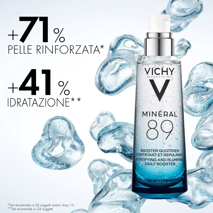 Vichy Mineral 89 Booster Quotidiano Fortificante e Rimpolpante 75 ml