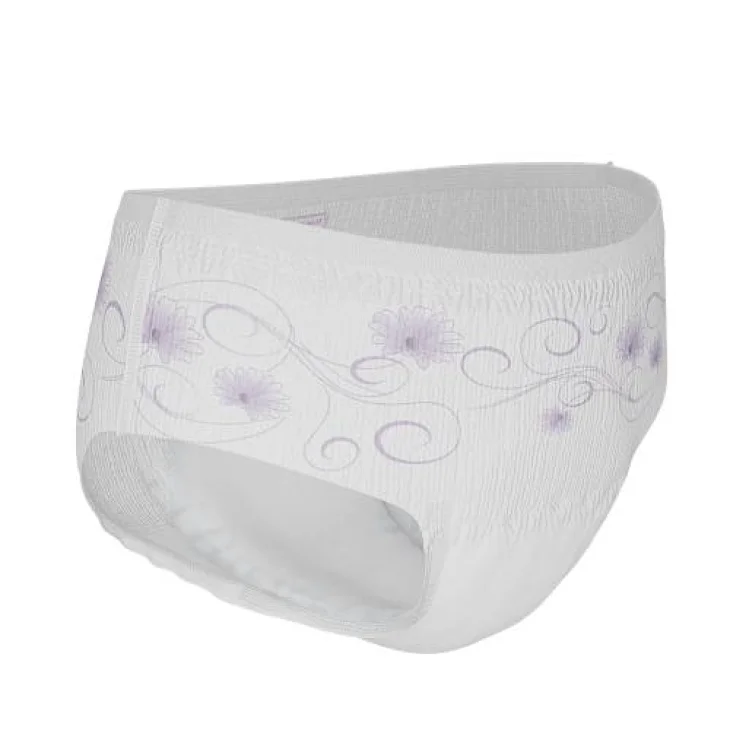 Tena Silhouette Normal Low Waist Blanc Biancheria Intima per Incontinenza Misura L