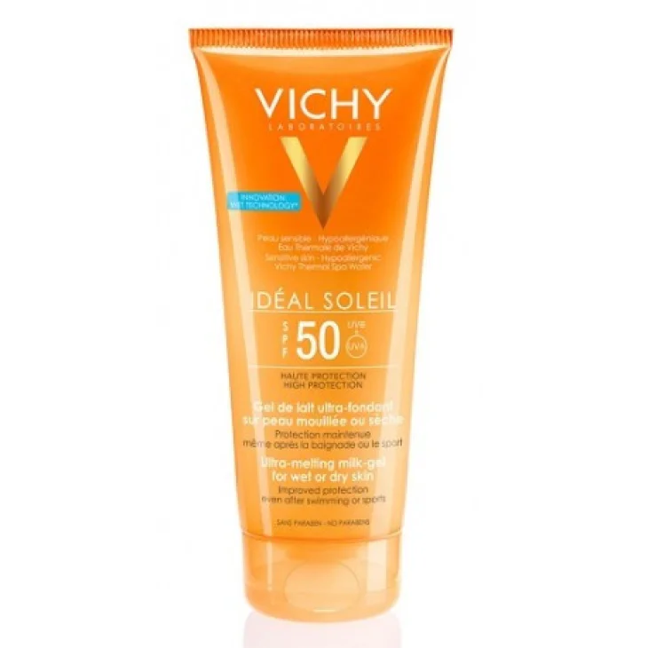 Vichy Ideal Soleil Gel Wet Corpo Protezione Solare SPF50 200 ml