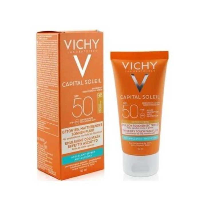 Vichy Capital Soleil  BB Emulsione Colorata Effetto Asciutto SPF 50 50 ml