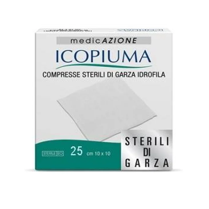 MedicAzione Icopiuma Compresse Sterili Garza Idrofila 10x10